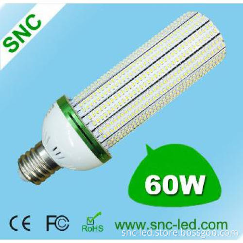 8 Sides E27 E40 base LED corn light 60W